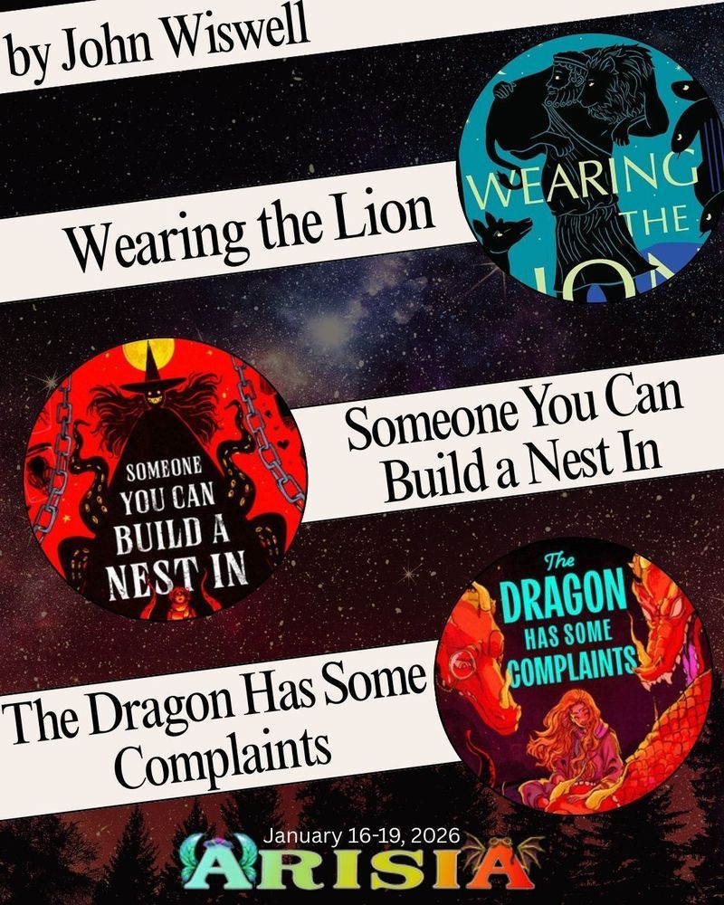 List of John Wiswell's books, titles described in text